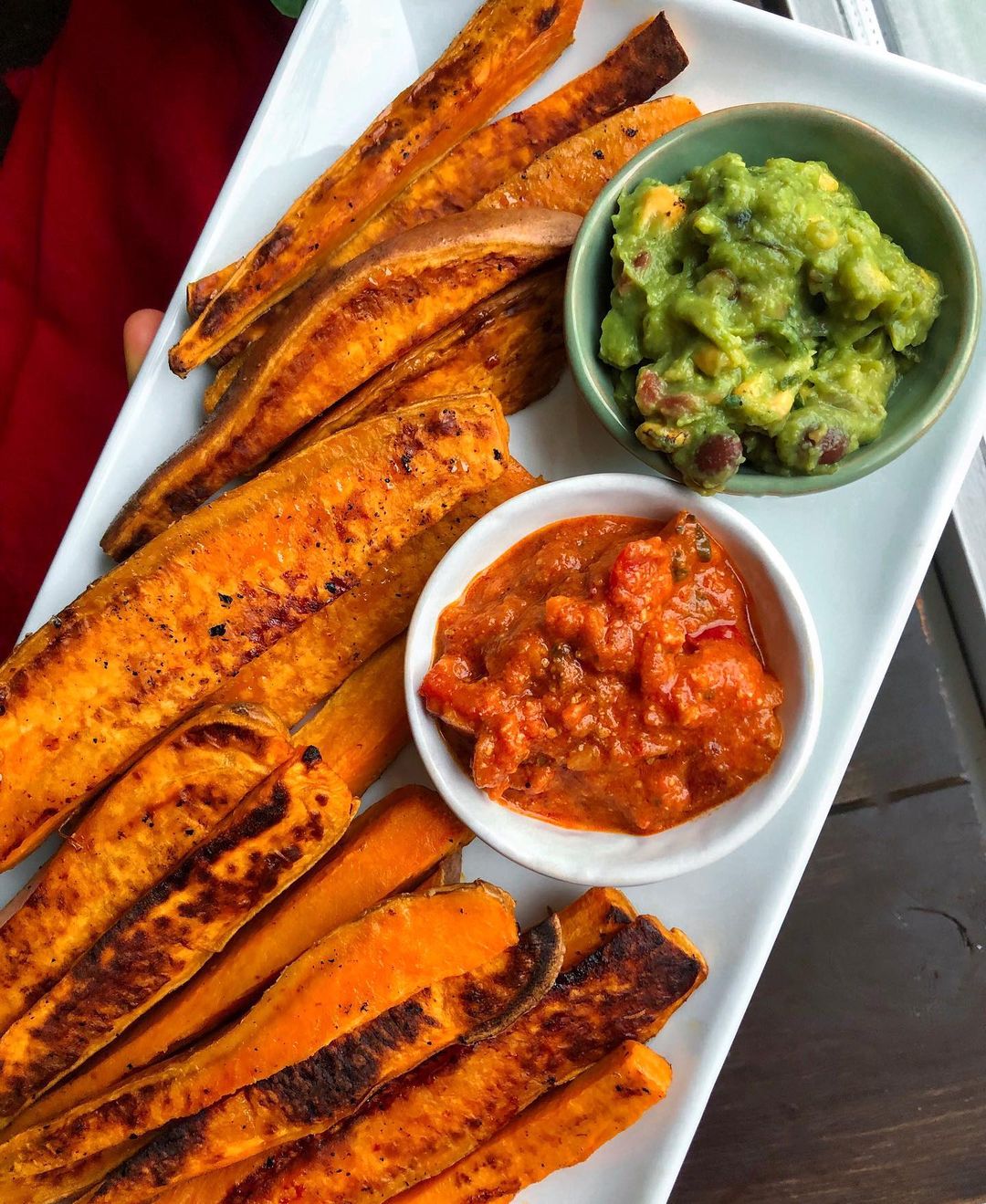 Baked Sweet Potato Fries with Seasonings