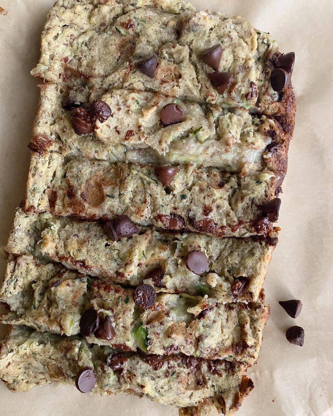 Zucchini Chocolate Chip Banana Bread