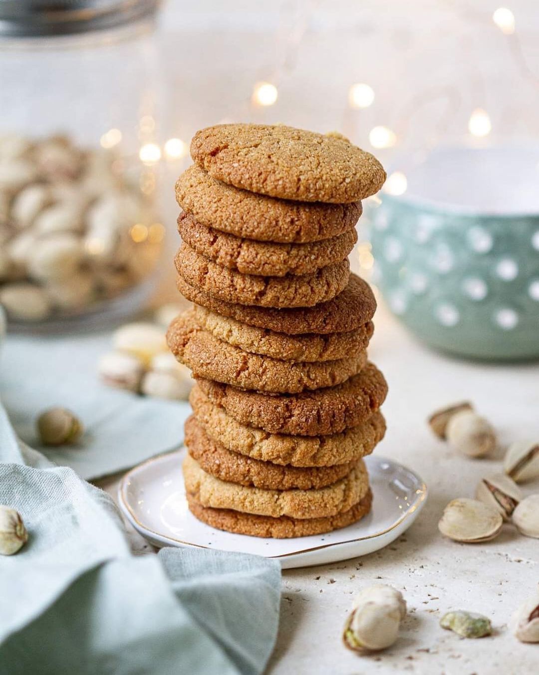 Chewy Almond Cookies for Vegans and Paleo Diet
