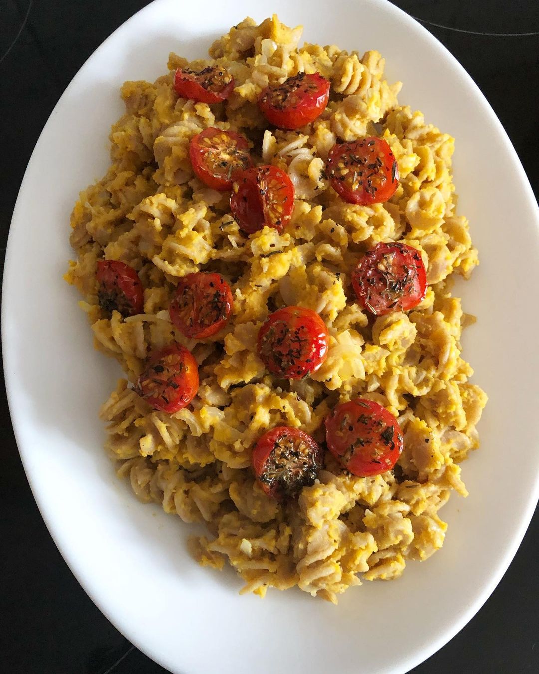 Macaroni Cheese with Roasted Tomatoes