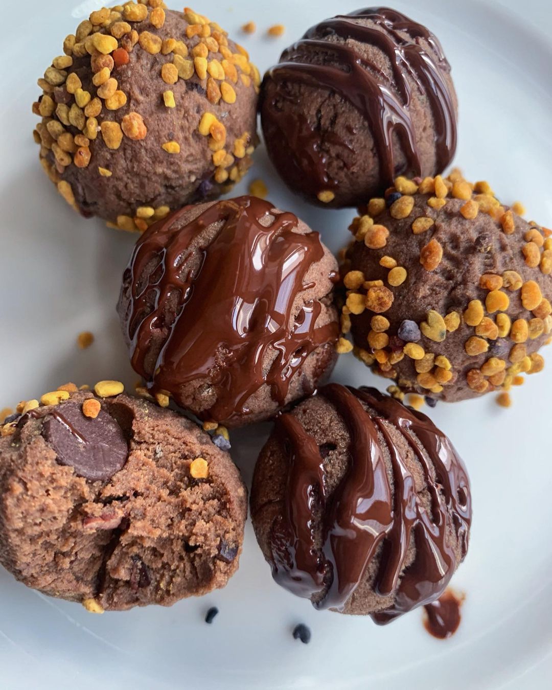 Nut Free Protein Double Chocolate Balls