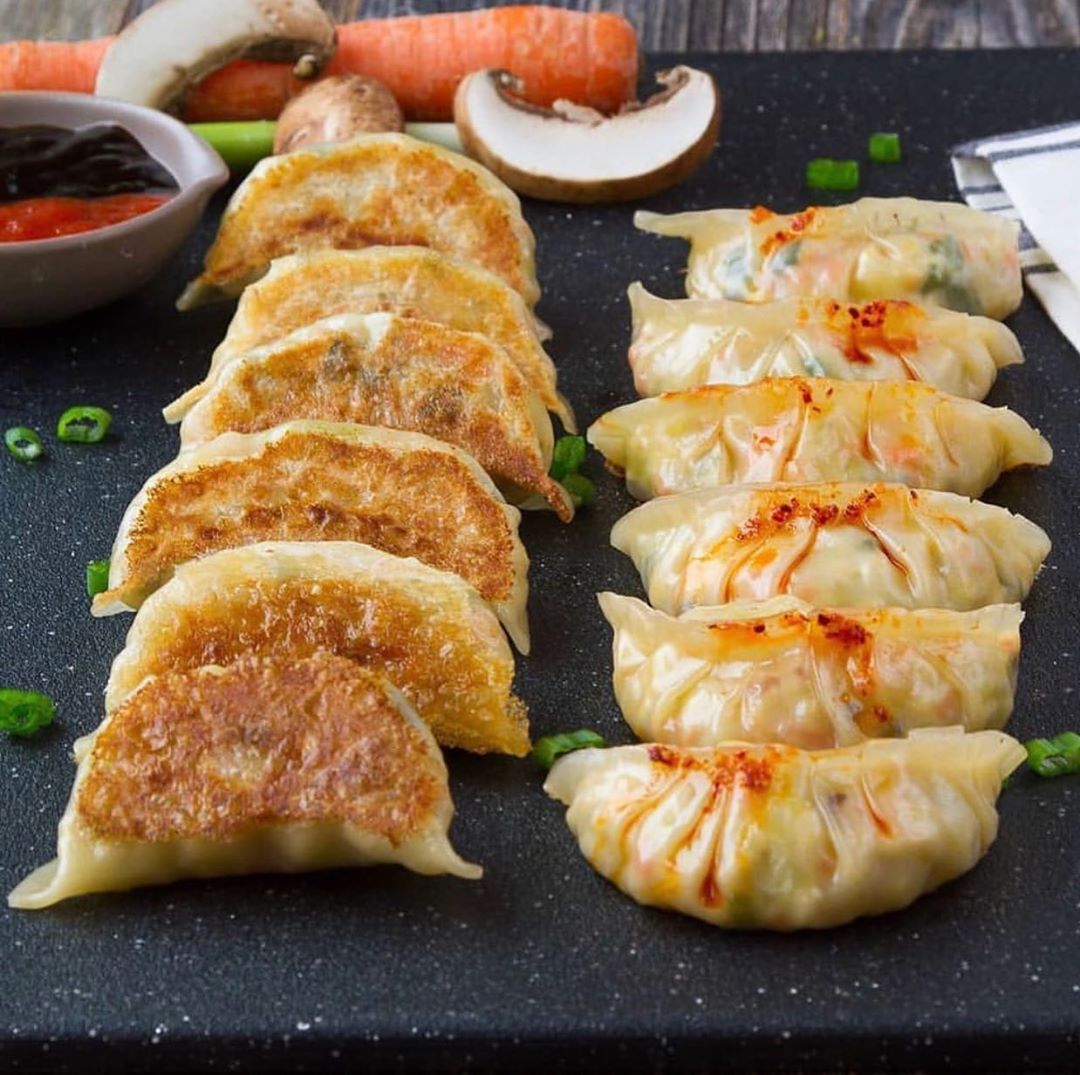 Cabbage Tofu Vegan Dumplings