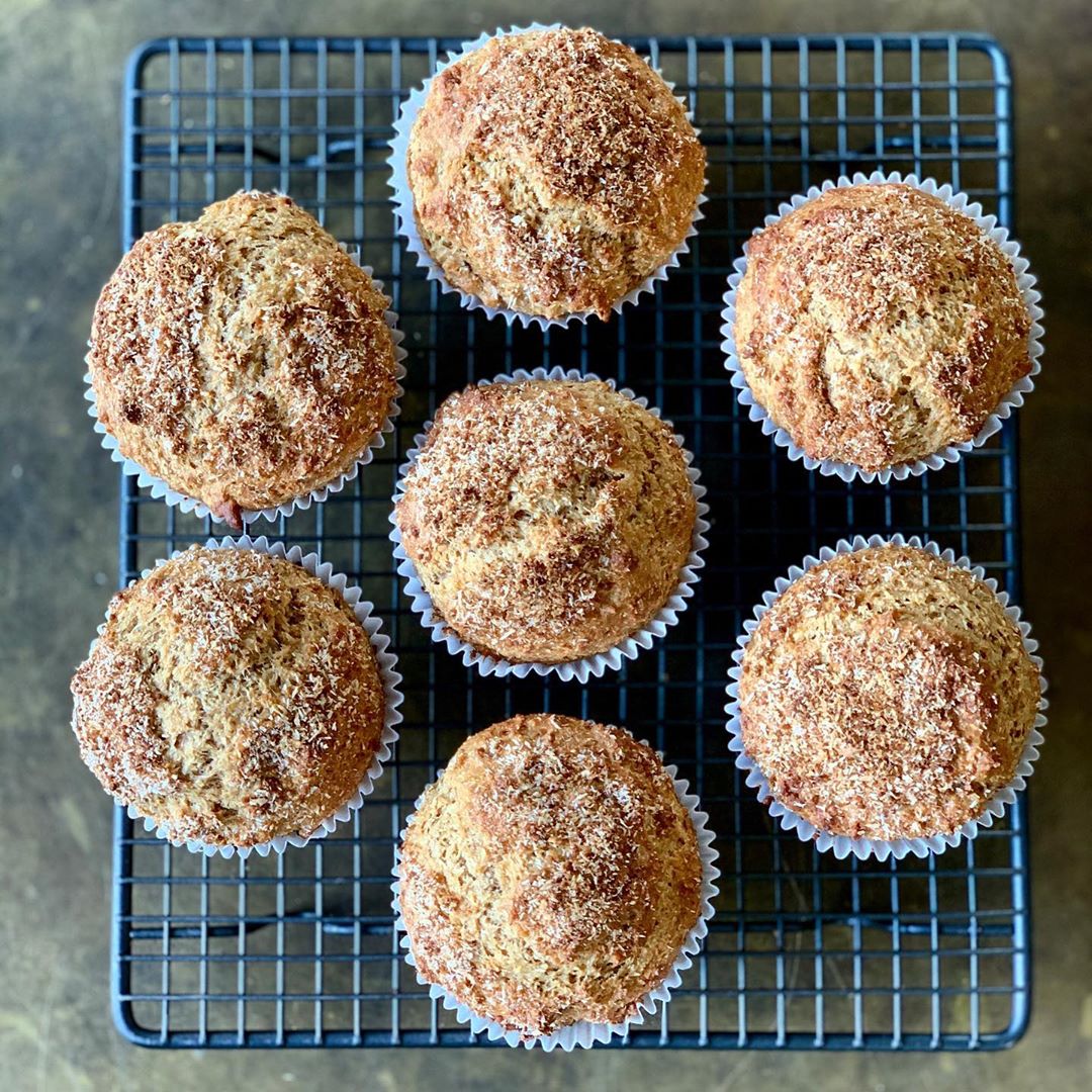 Naartjie Banana Coconut Muffins