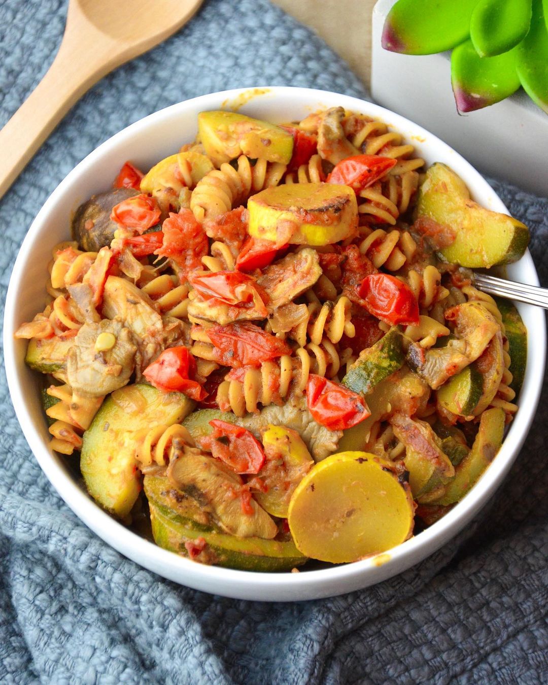 Easy Veggie Pasta with Fresh Vegetables