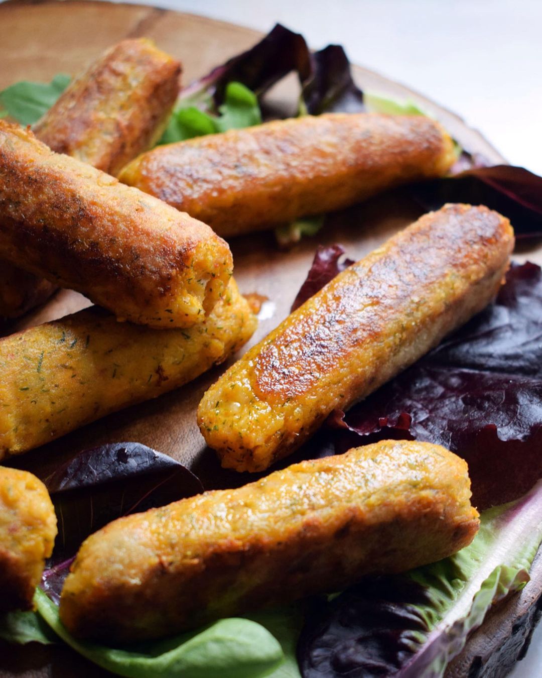 Sweet Potato Vegan Sausages