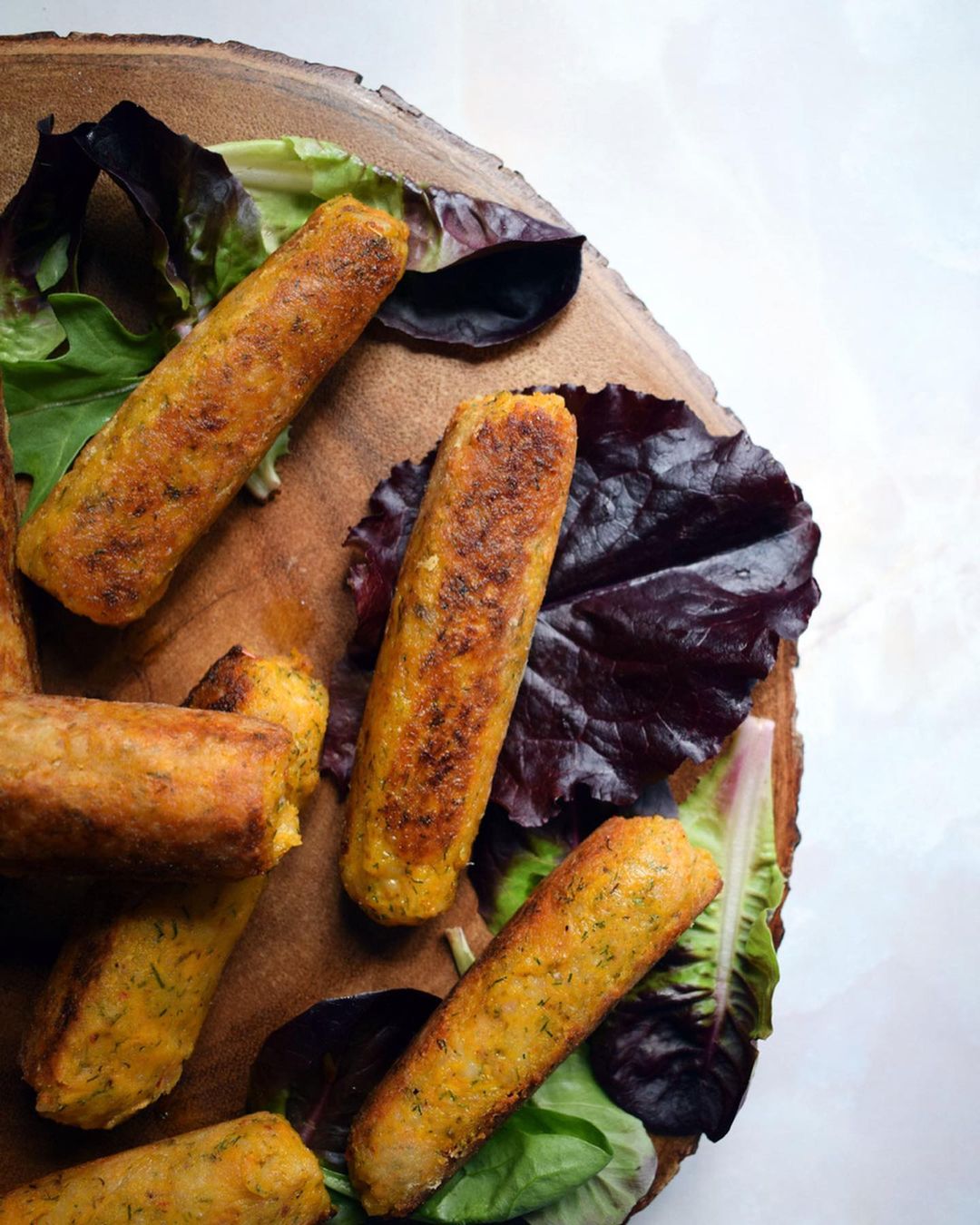 Sweet Potato Vegan Sausages