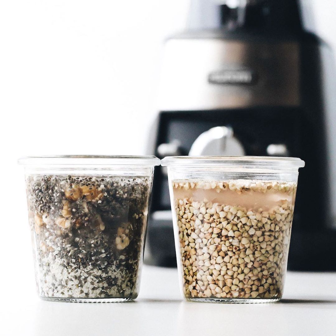 Overnight Chocolate Buckwheat Breakfast Pudding