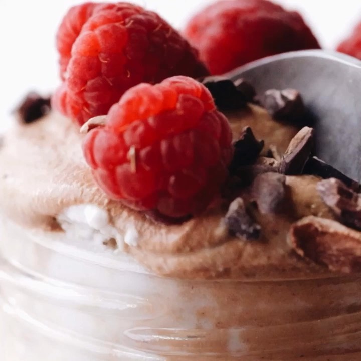 Overnight Chocolate Buckwheat Breakfast Pudding