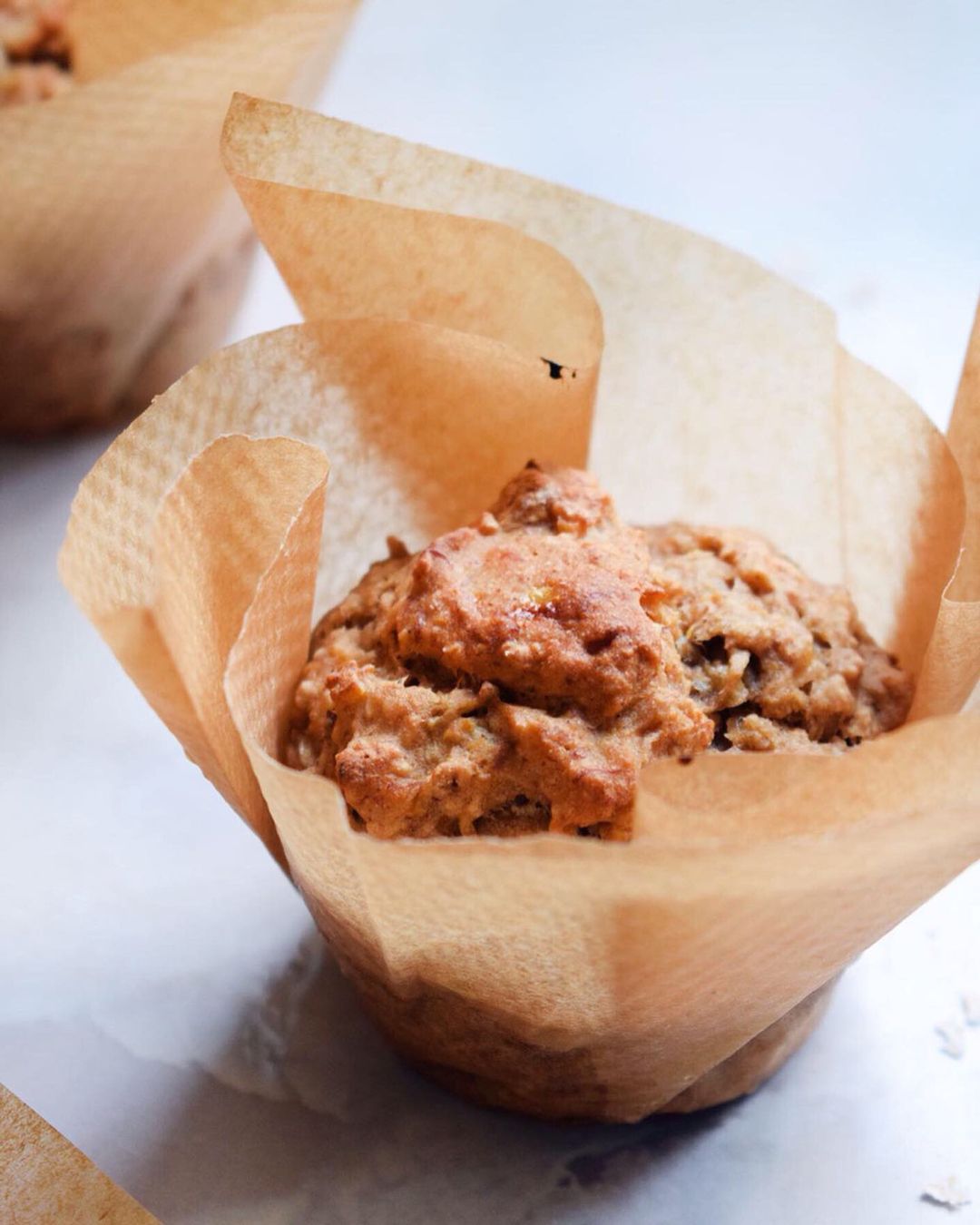 Sweet Potato and Banana Breakfast Muffins