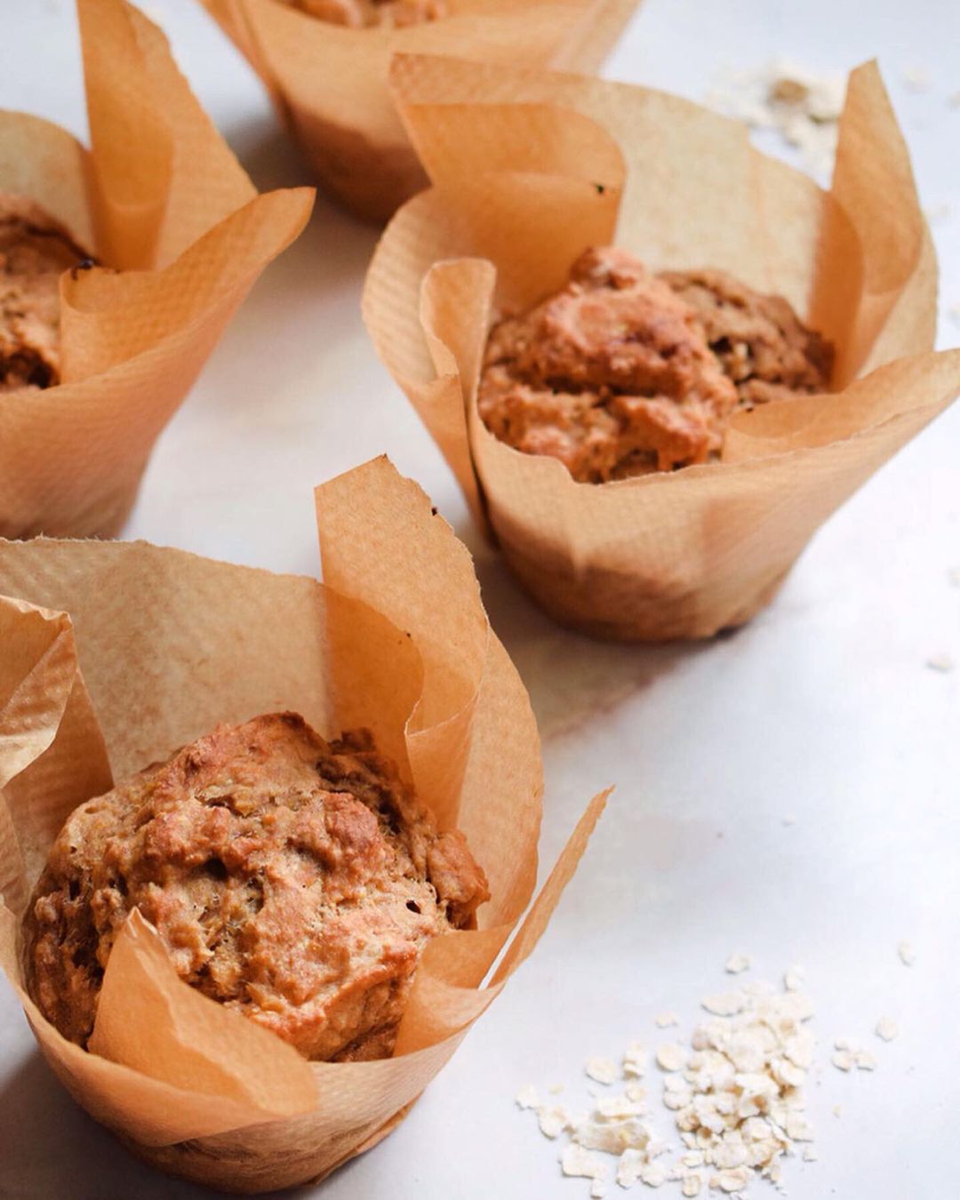 Sweet Potato and Banana Breakfast Muffins