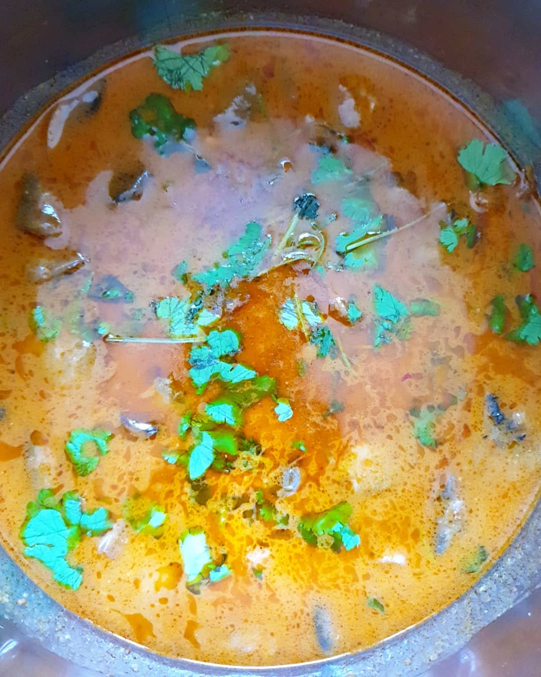 Seabass and Eddoes Curry