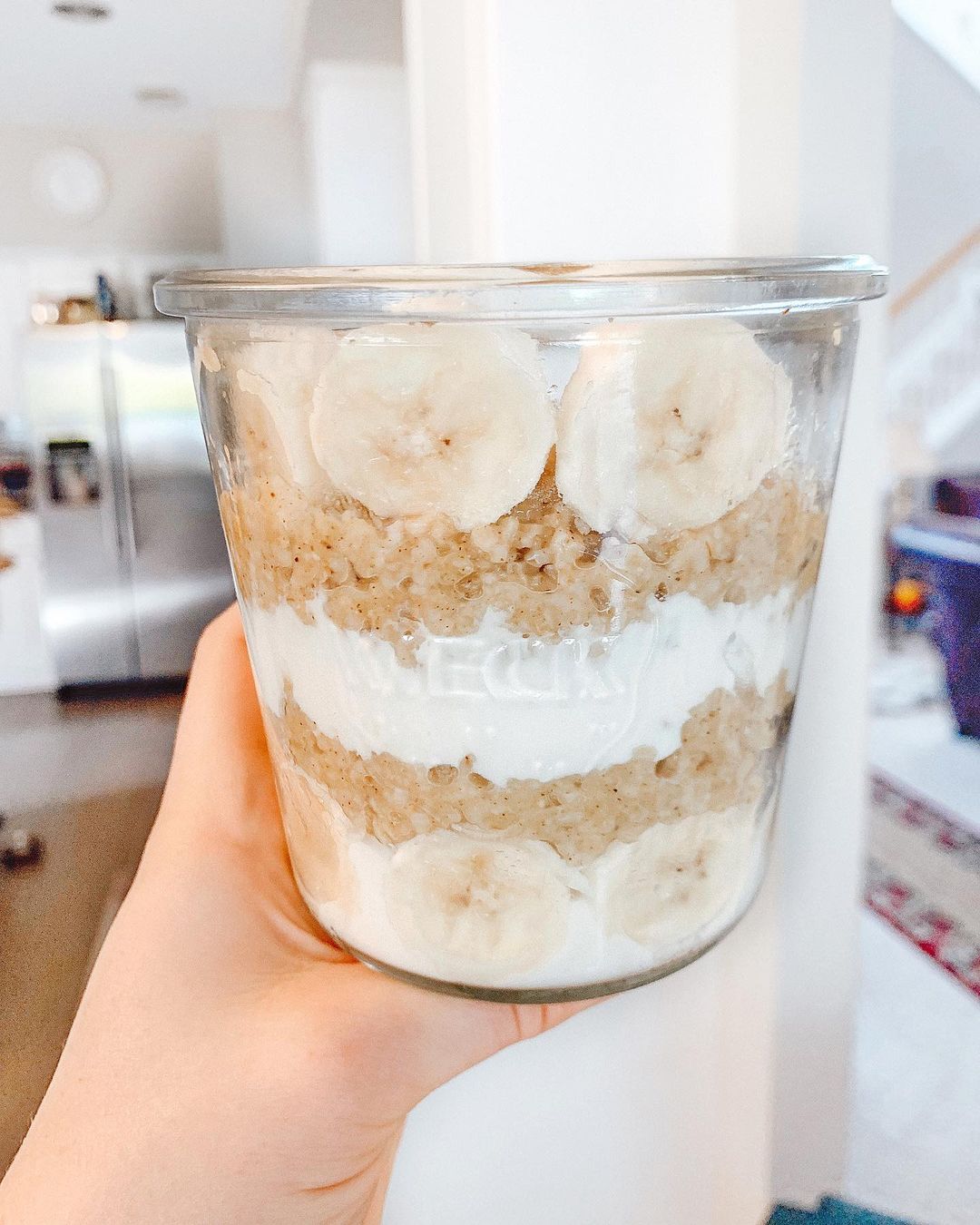 Cinnamon Honey Turmeric Oats Breakfast Parfait