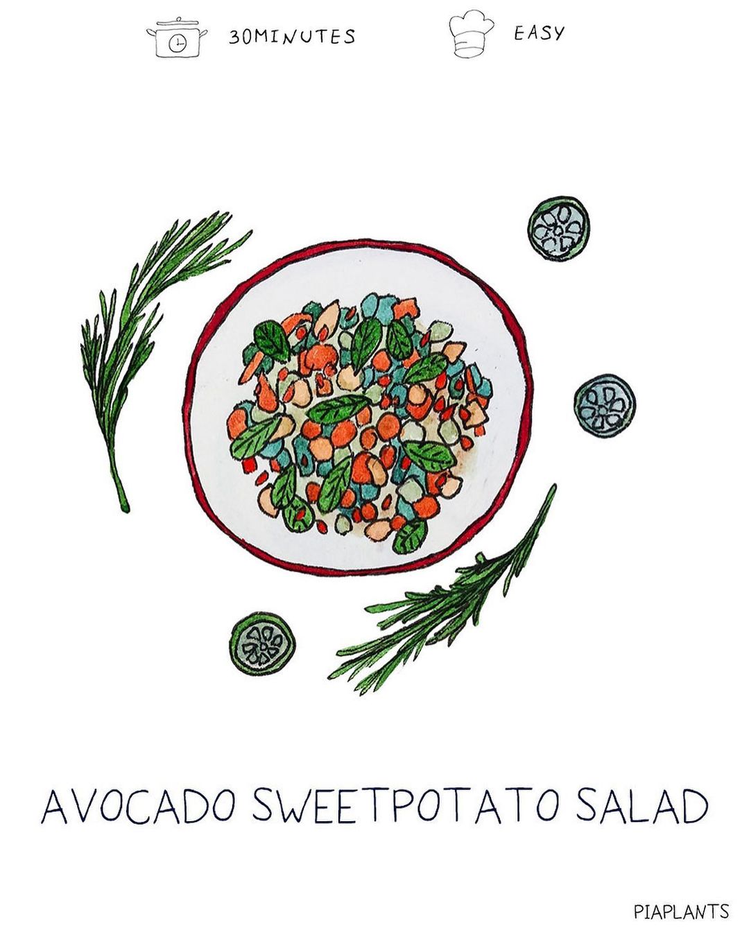 Power Salad for Busy Days and Picnics