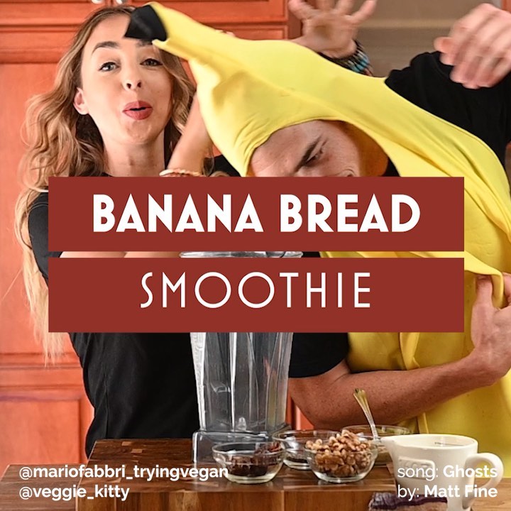 Vegan Banana Bread Smoothie