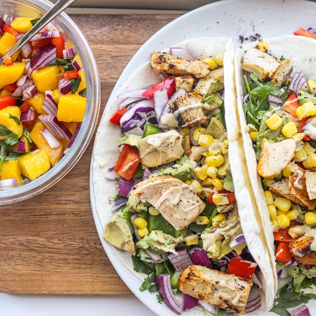Mango Salsa with Chili and Lime