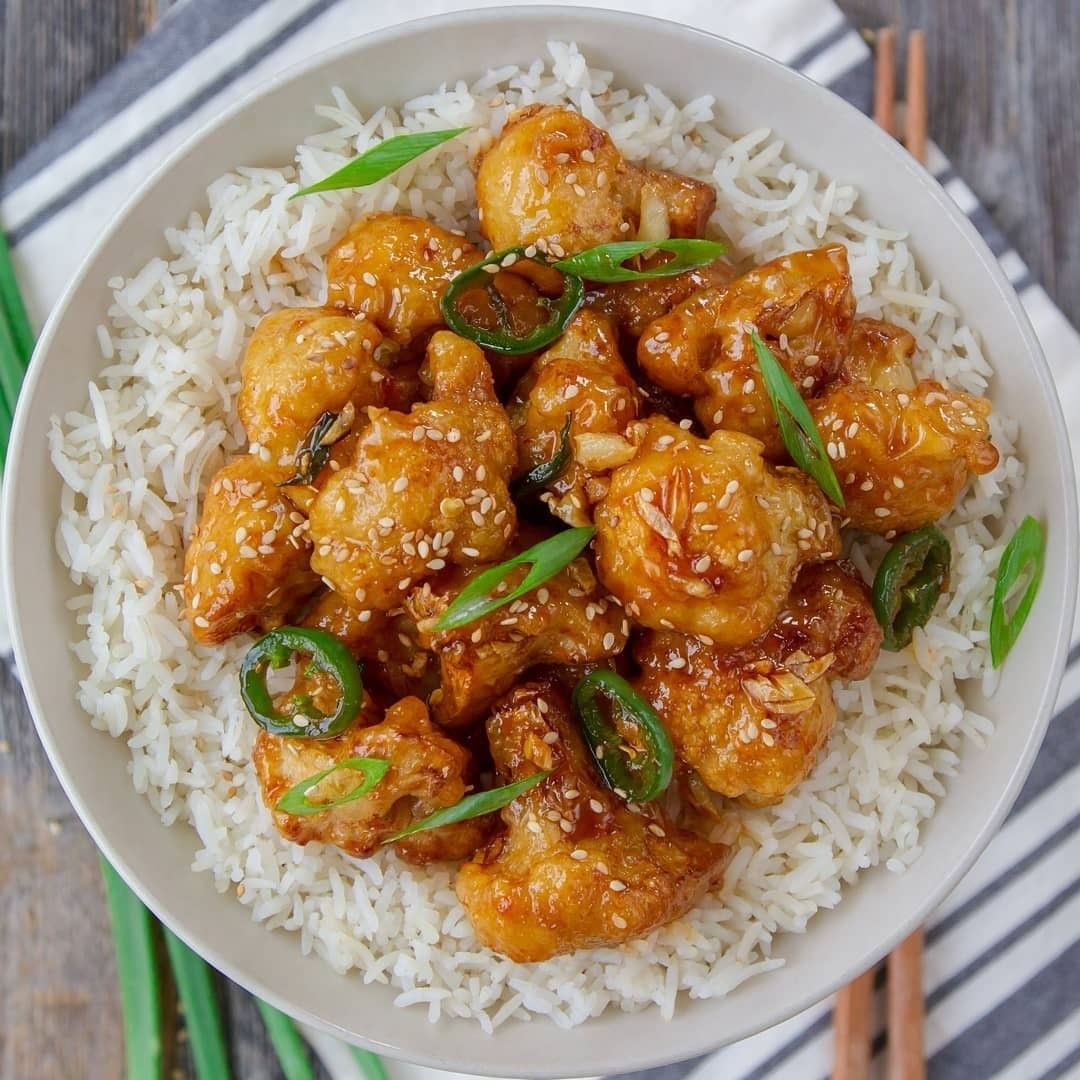 Spicy Jalapeño Sesame Cauliflower Bites