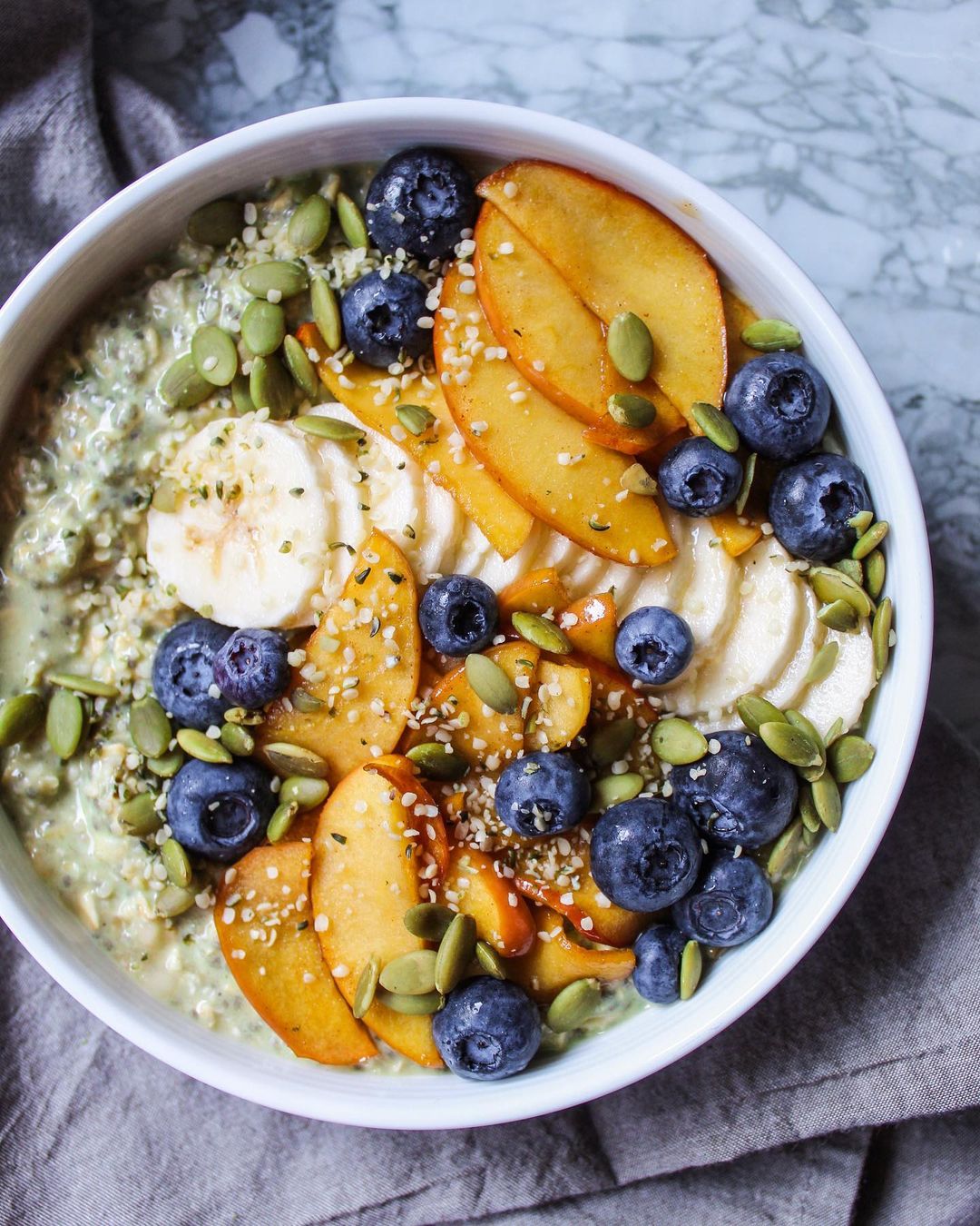 Overnight Matcha Oats