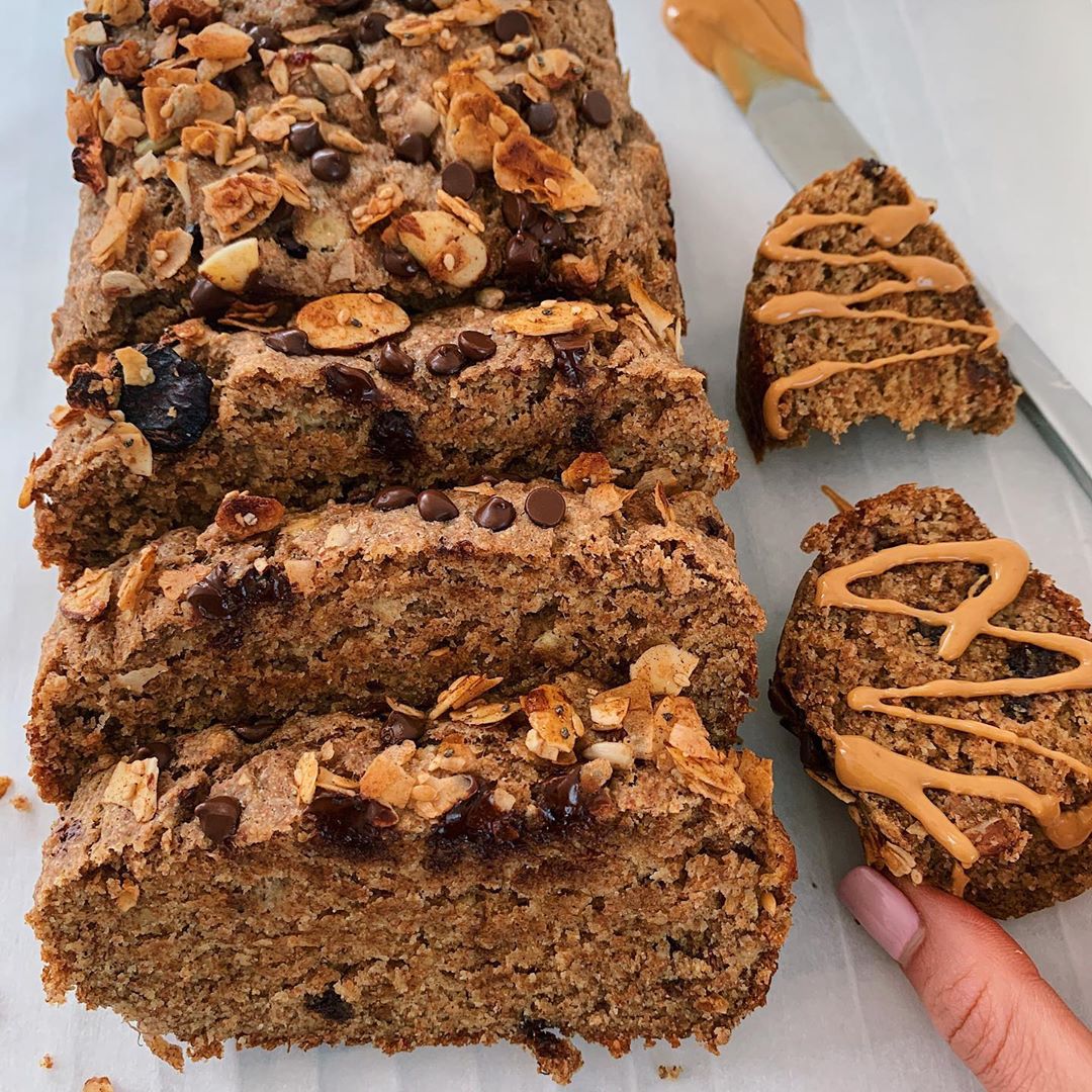 Simple Vegan Banana Bread Loaf