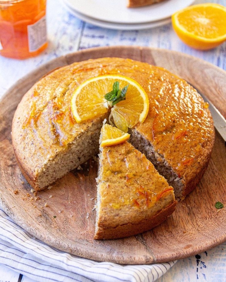 Vegan Orange Almond Cake