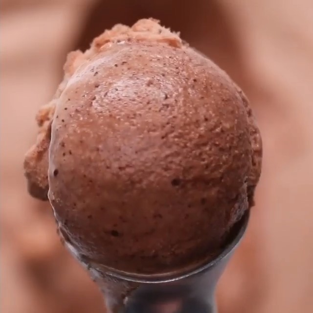 Vegan Aquafaba Chocolate Ice Cream