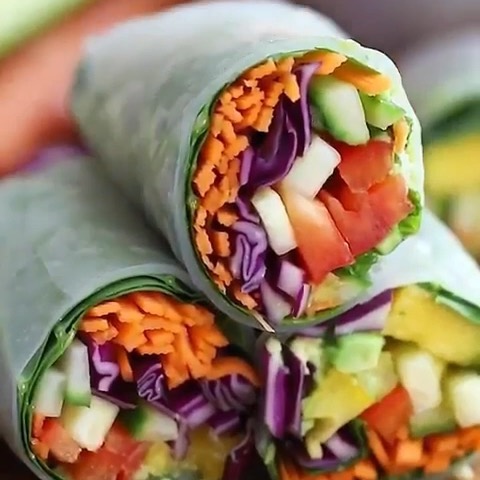 Easy Vegan Summer Rolls