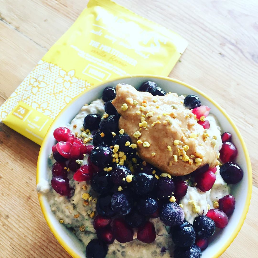 Creamy Vanilla Zoats for Post-Gym Refuel