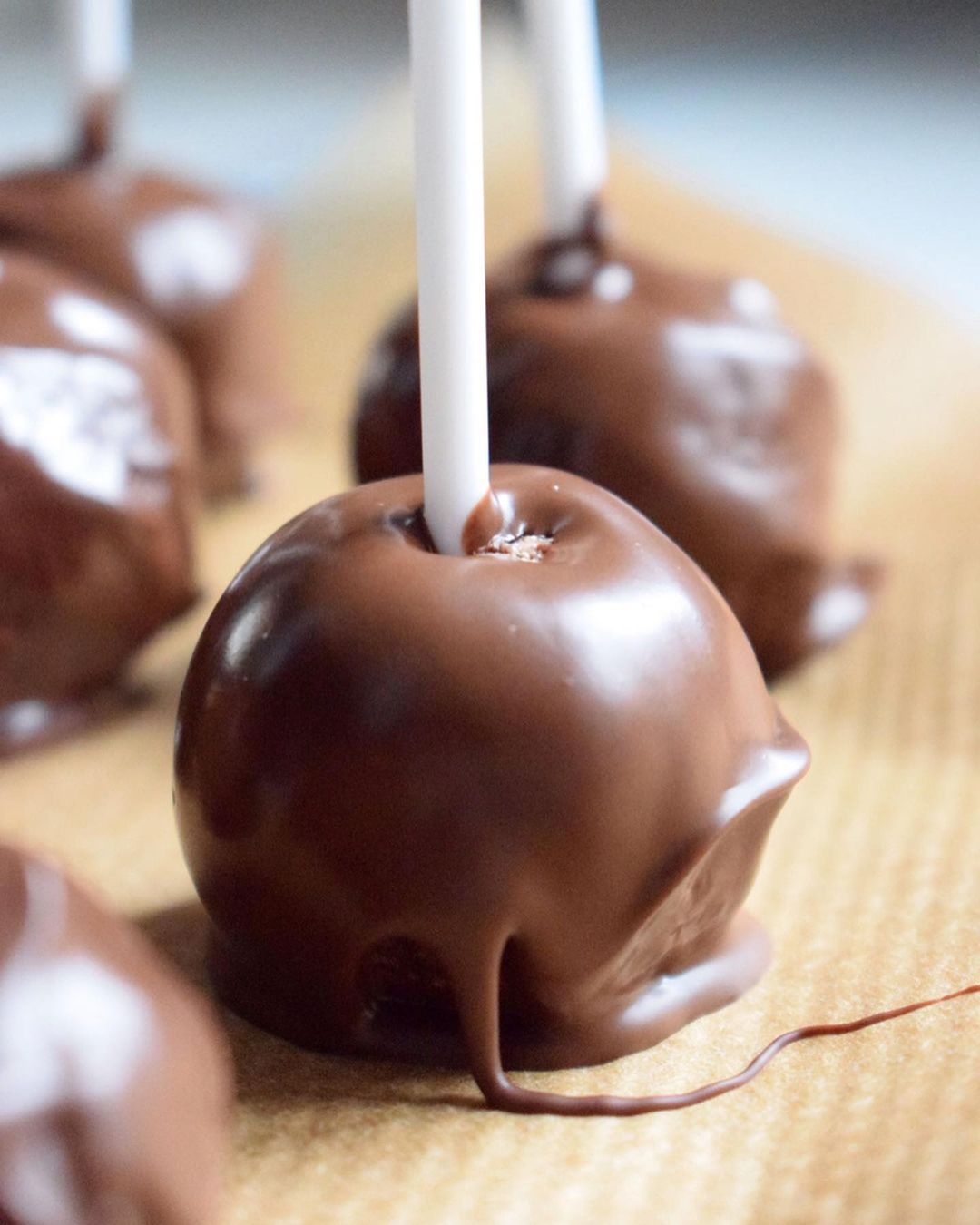 Raw Vegan Gluten-Free Chocolate Cake Pops