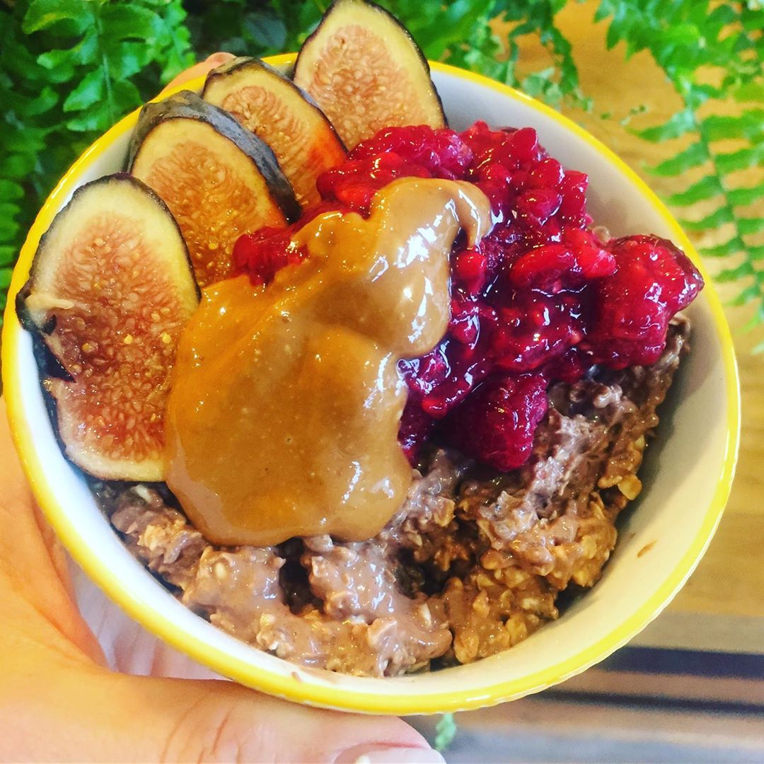 Overnight Double Chocolate Oats