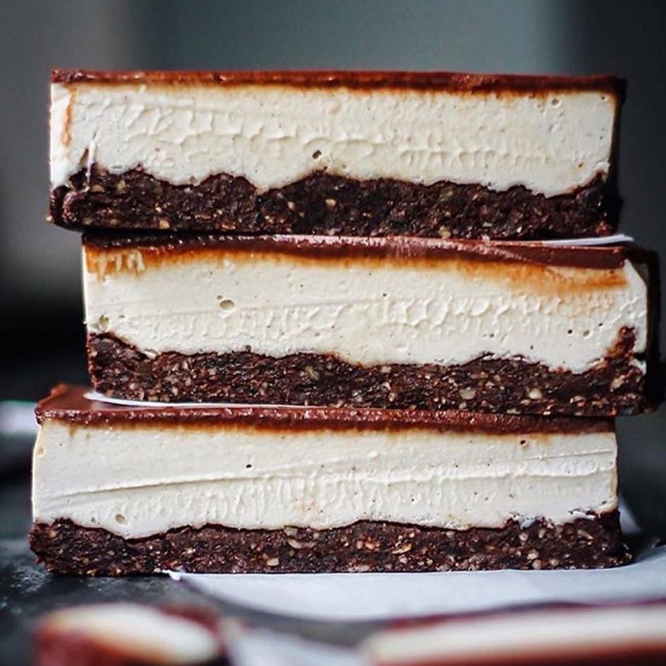 Silky Smooth Cacao and Vanilla Bean Slice