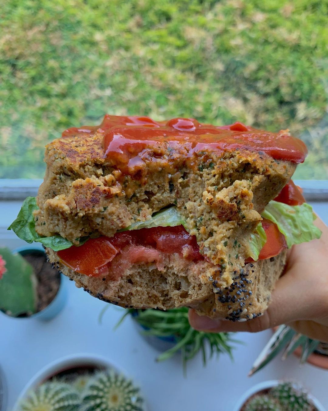 Sundried Tomato Chickpea Burgers
