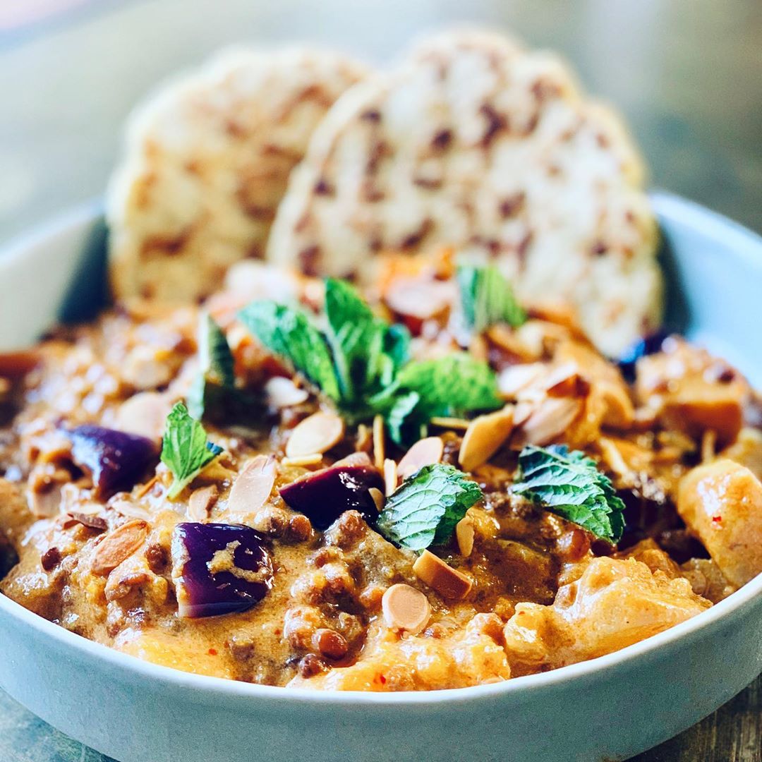 Pumpkin and Lentil Korma Curry