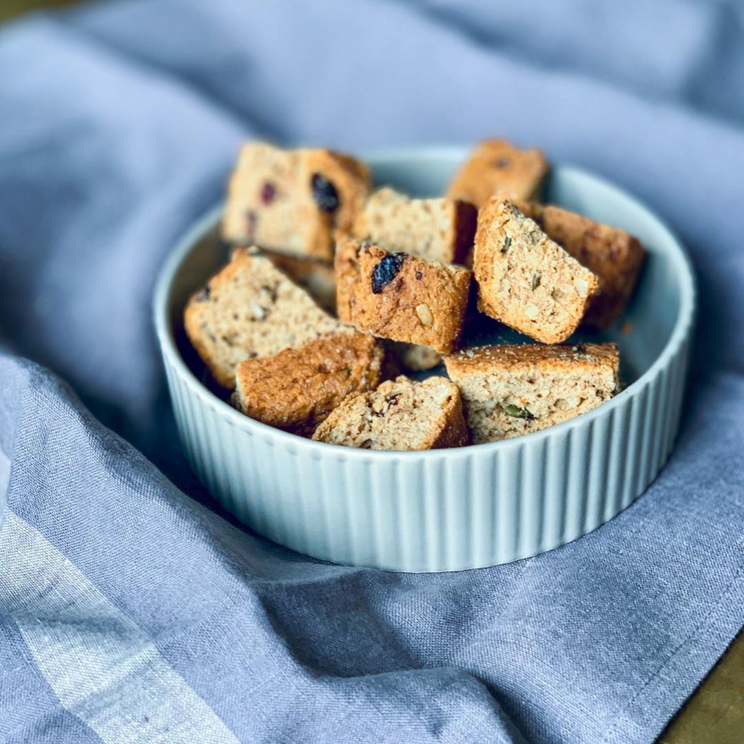 Sweet Buttermilk Rusks with Cranberries