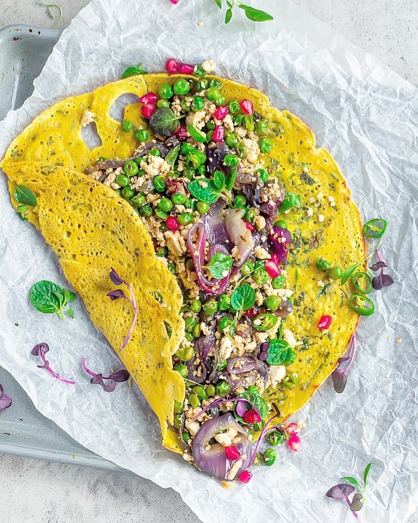 Chickpea Savory Pancake
