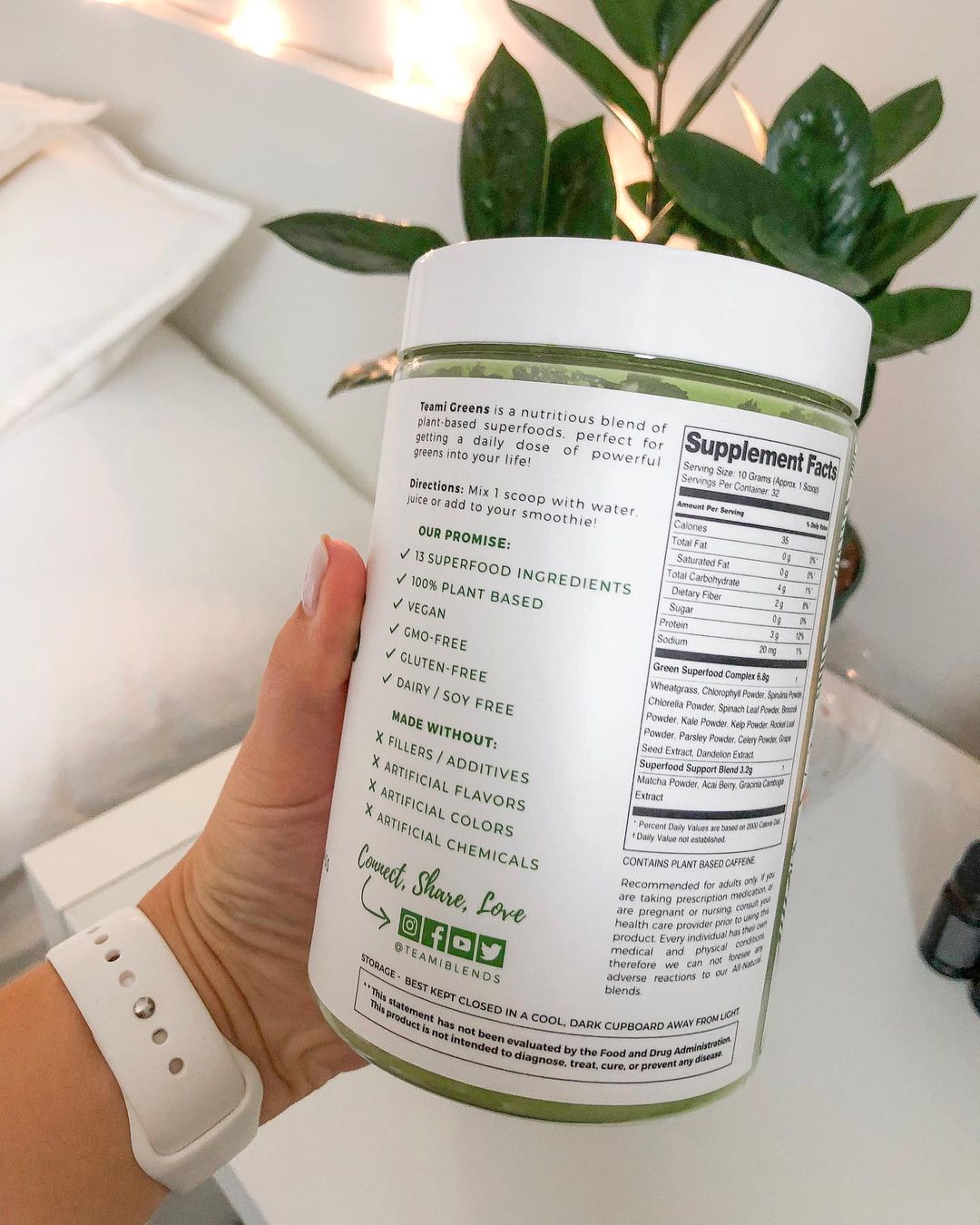 Refreshing Green Smoothie Morning Drink