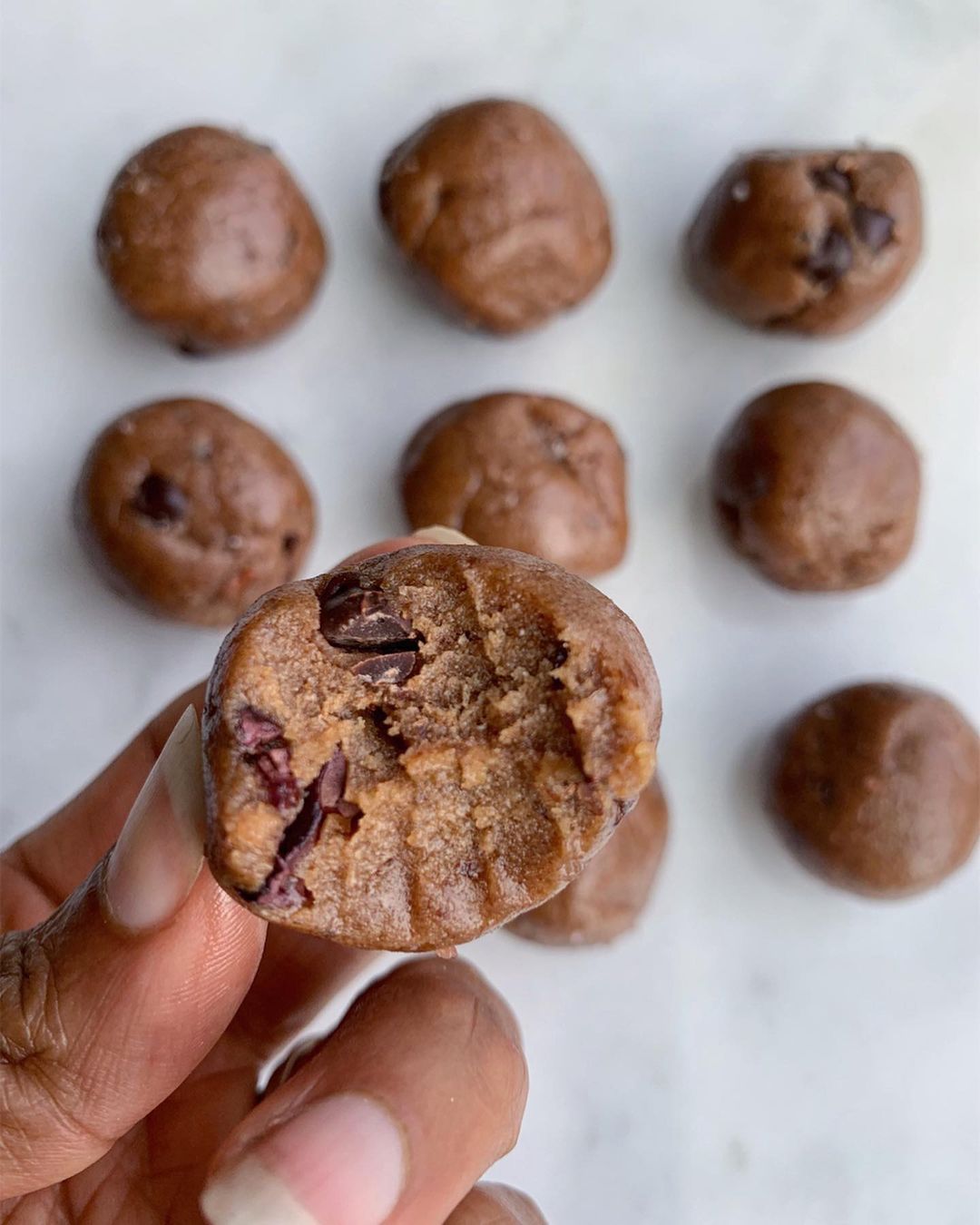 Sea Salt Tahini Energy Bites