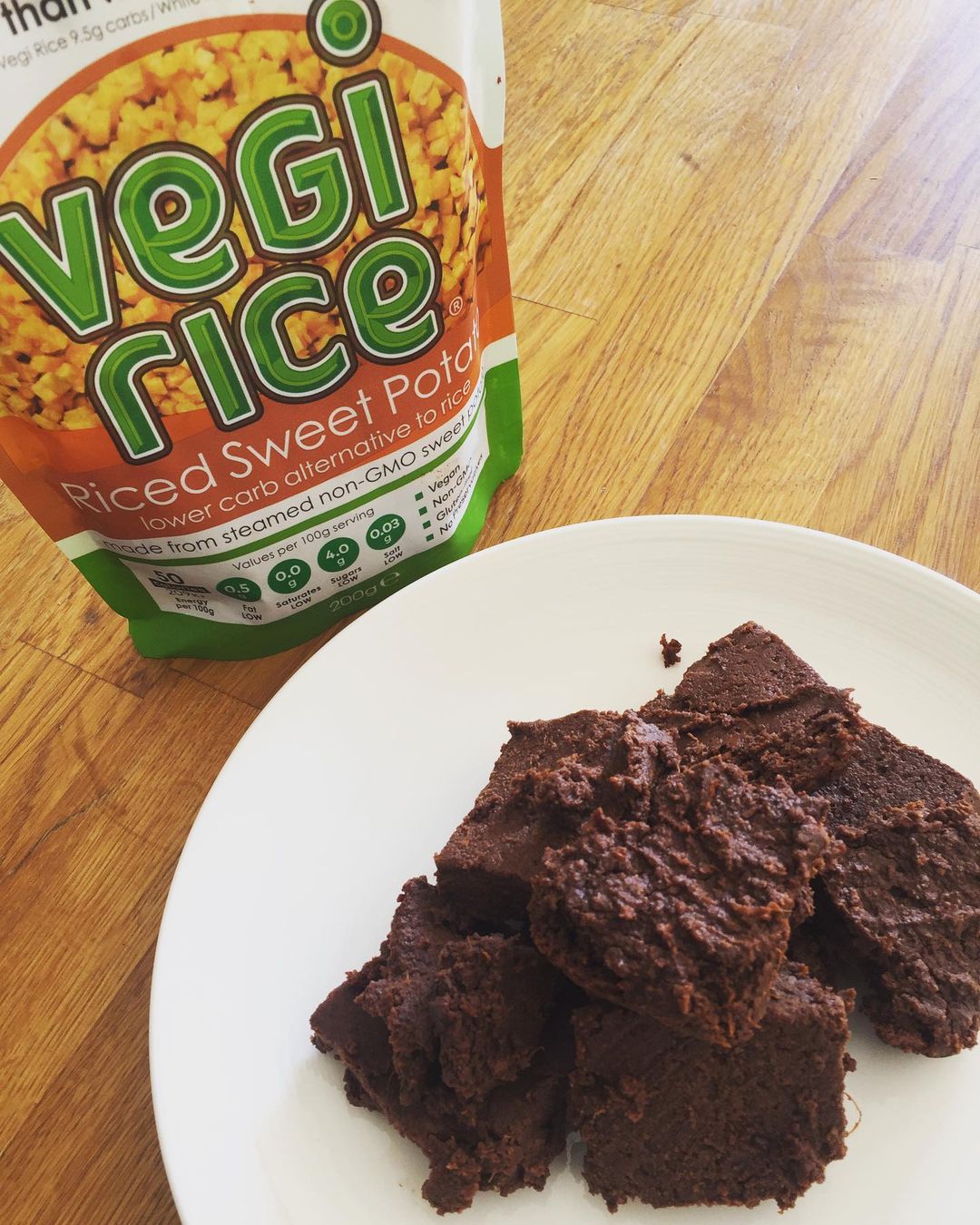 Healthier Gluten Free Sweet Potato Brownies