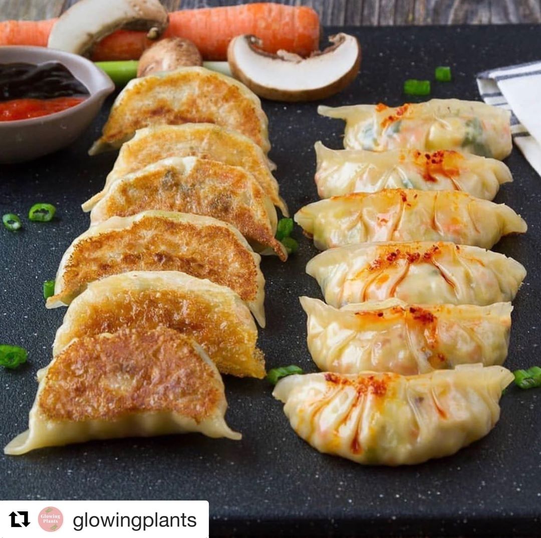 Vegan Cabbage and Tofu Dumplings