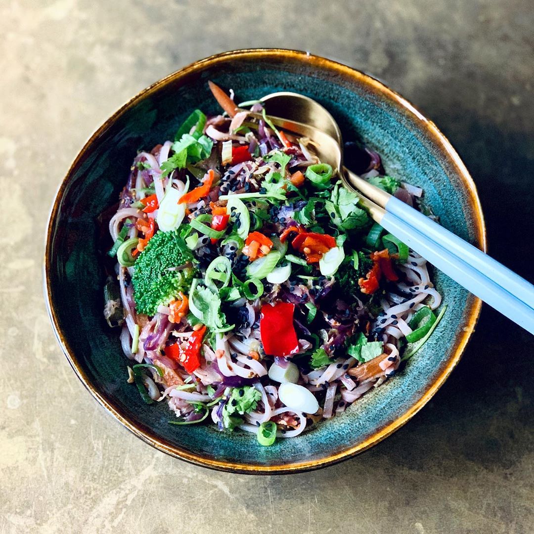 Healthy Vegan Stir-Fry with Brussels Sprouts