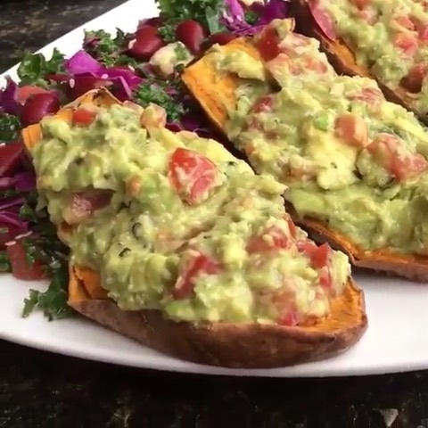 Healthy Sweet Potato Toasts