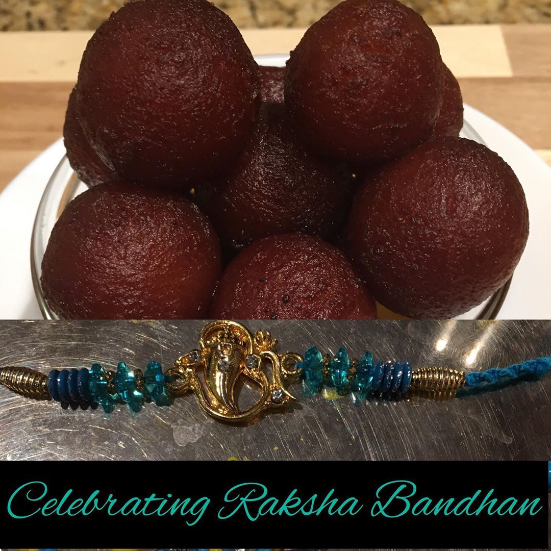 Authentic Indian Gulab Jamun Dessert Treat