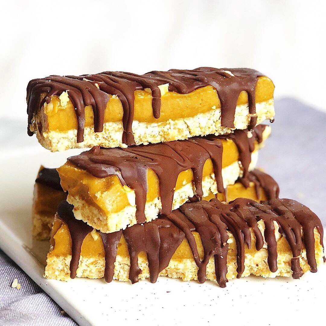 Naturally Sweet Salted Caramel Nut Bars