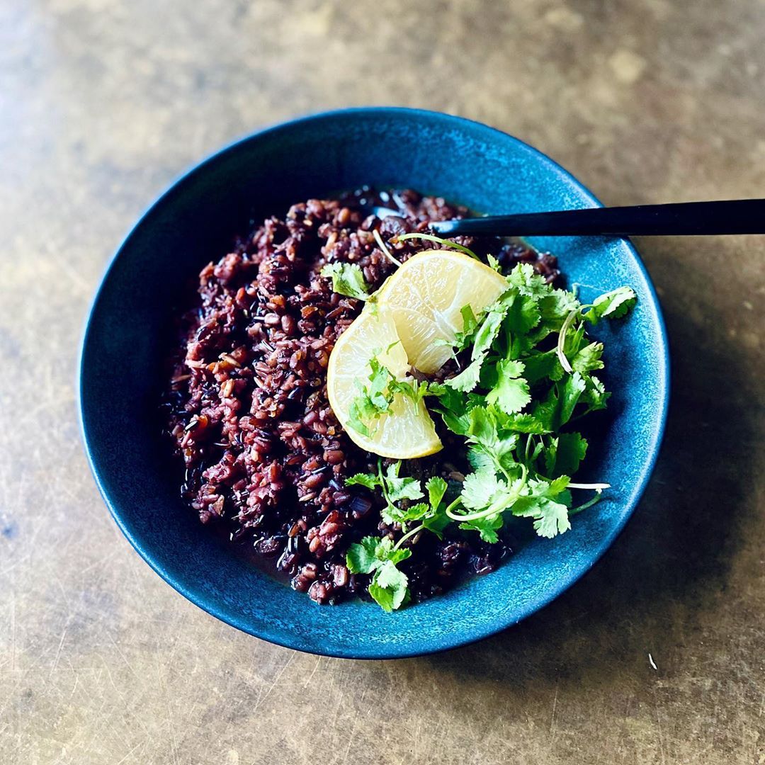 Black Rice and Moong Dal Kitchari
