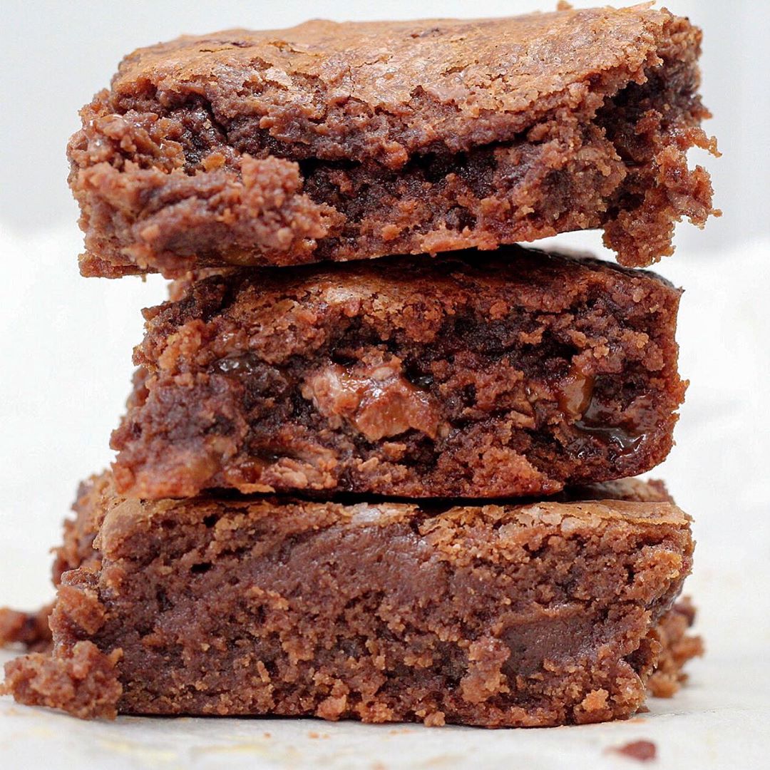 Salted Caramel Chocolate Fudge Brownies