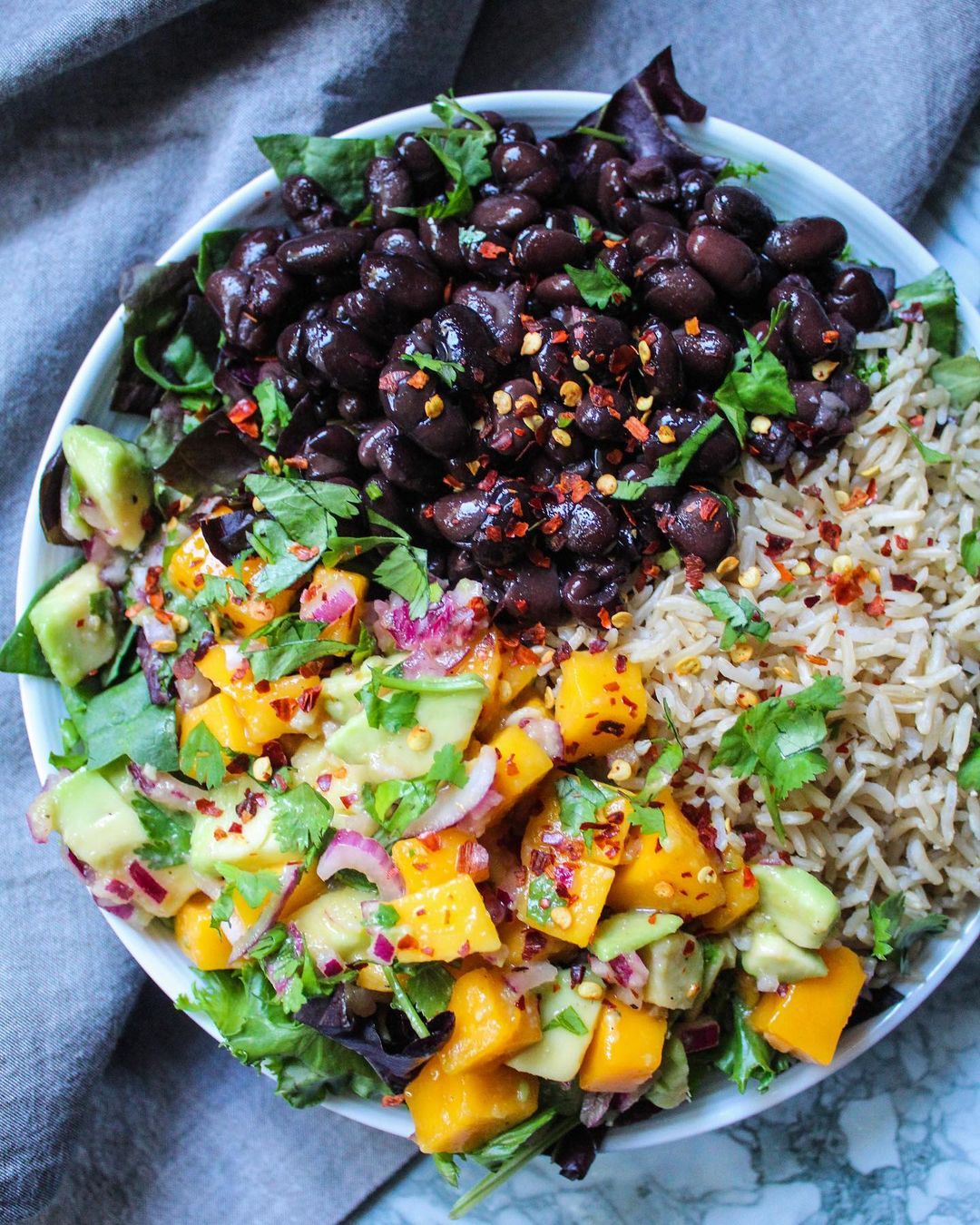 Refreshing Mango Avocado Salsa with Lime