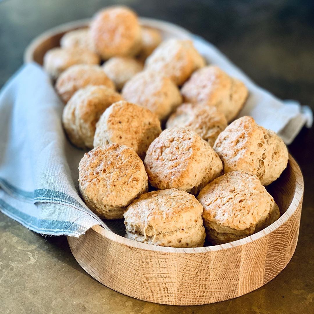 Coconut Cream Scones