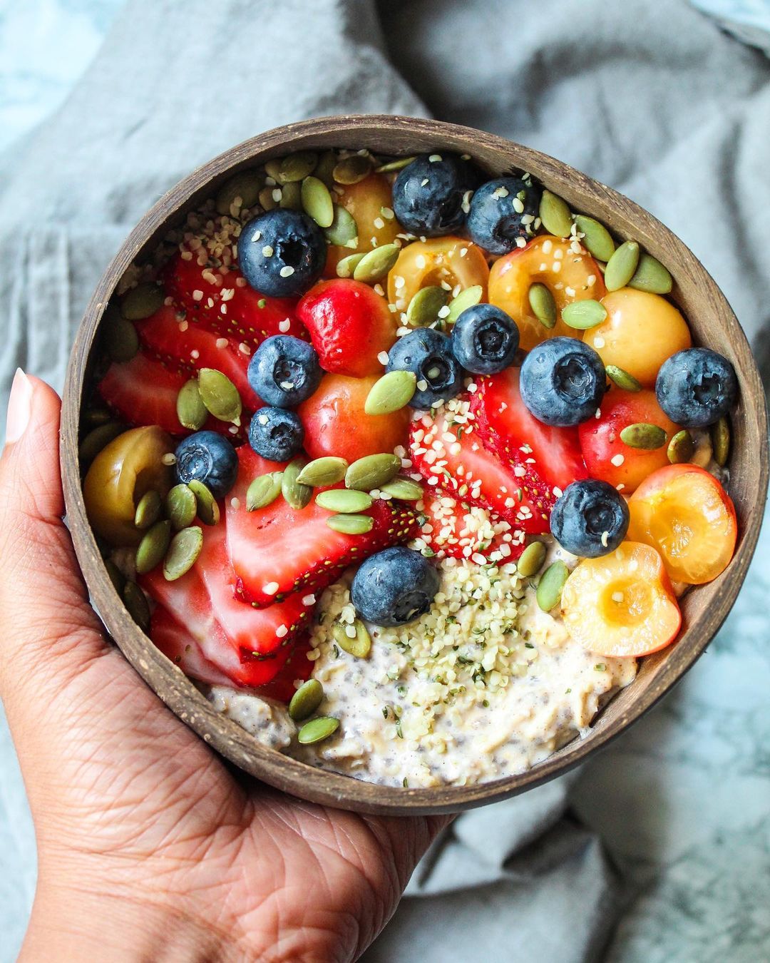 Simple Cinnamon Overnight Oats