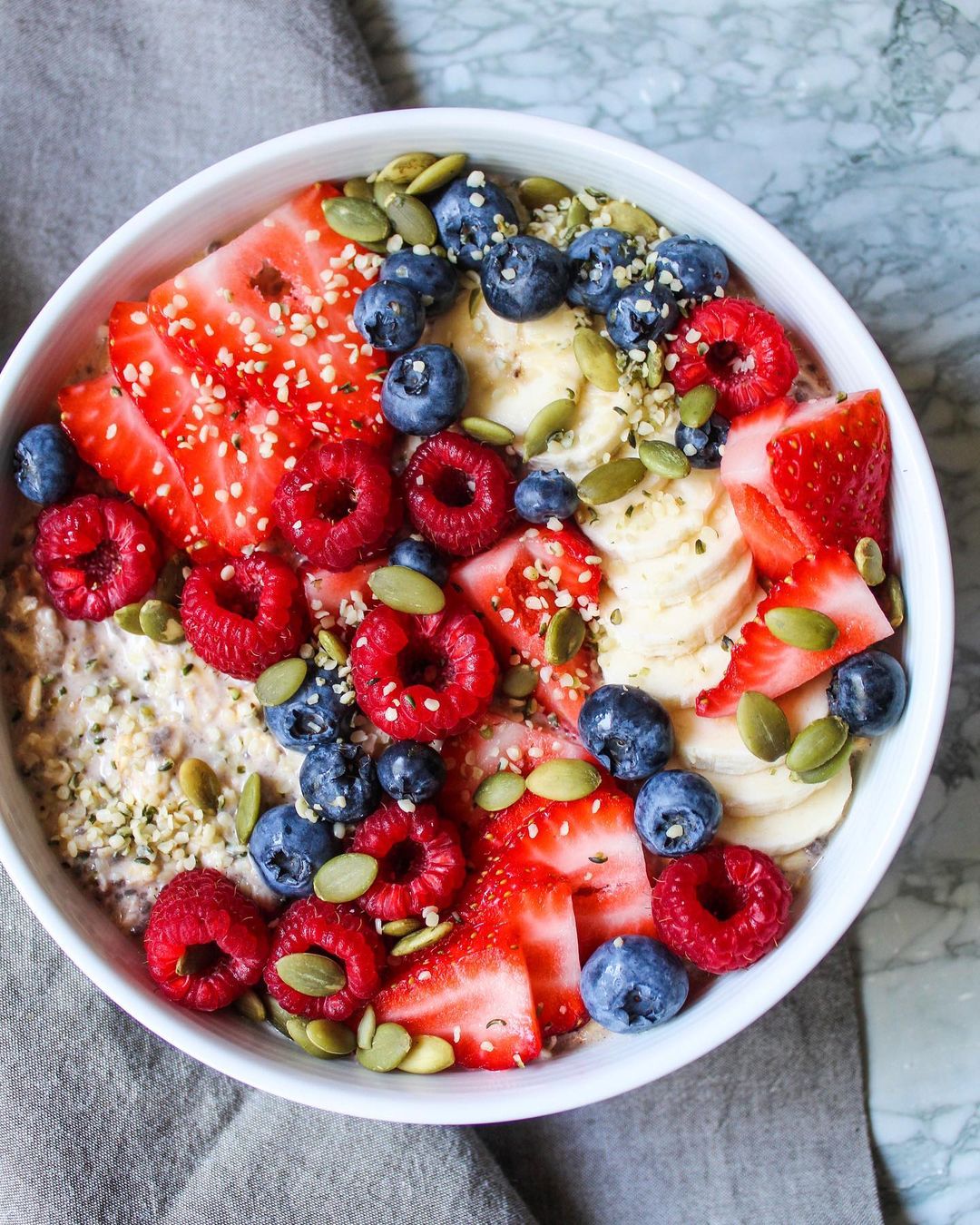 Overnight Oats with Banana and Spices