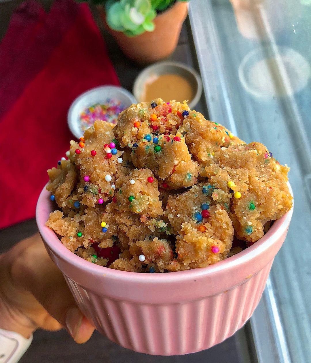 No-Bake Cake Batter Cookie Dough