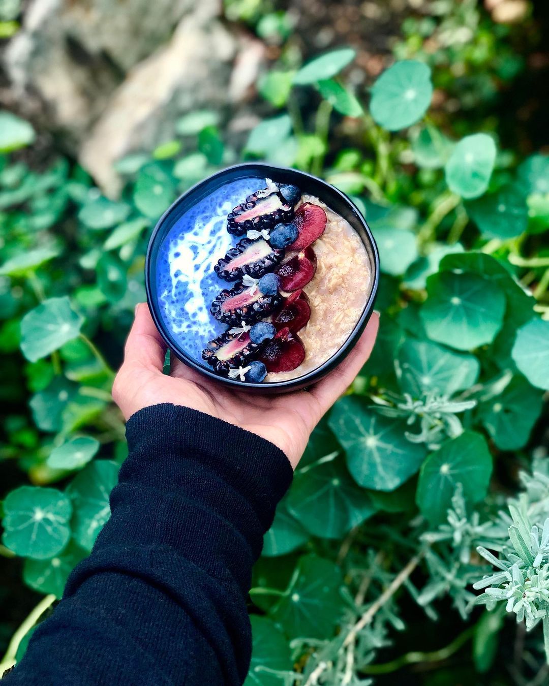 Spiced Hazelnut Oatmeal Breakfast Bowl