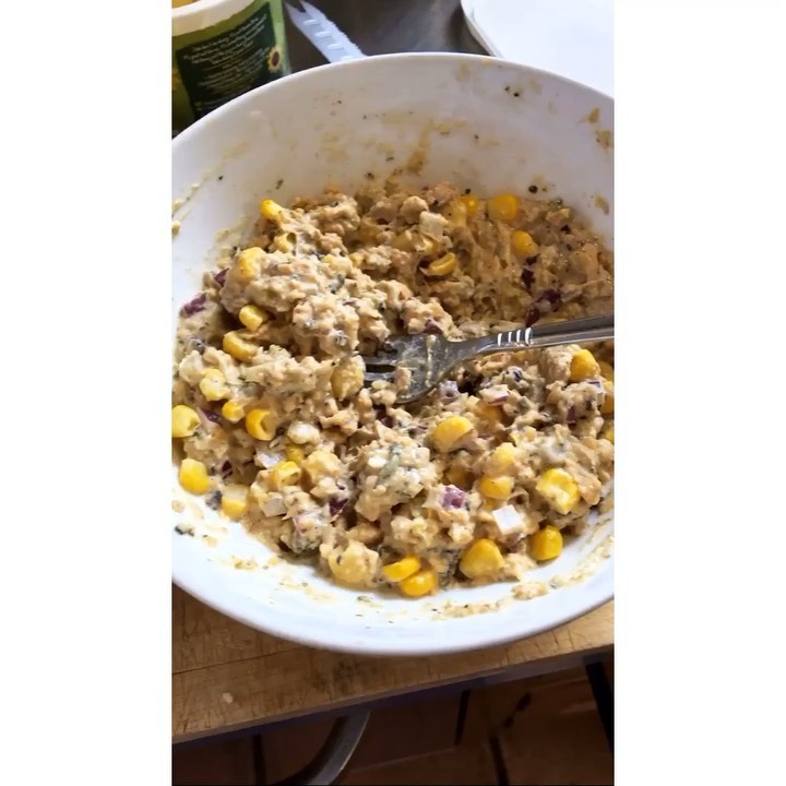 Chickpea Twist on Classic Tuna Mayo